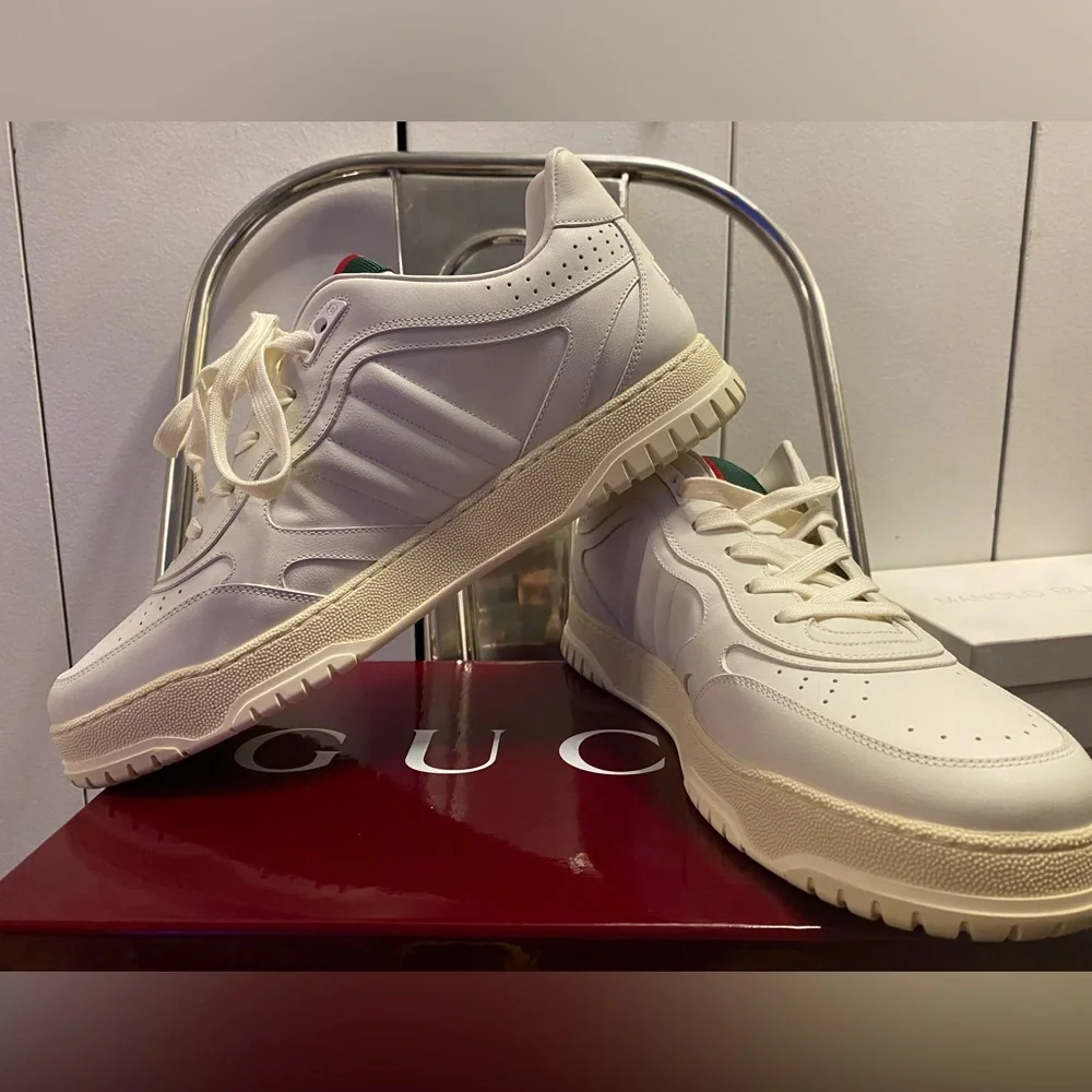 GUCCI NEW MEN'S RE-WEB SNEAKER